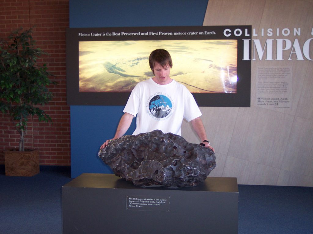 Holsinger Meteorit im Barringer Crater