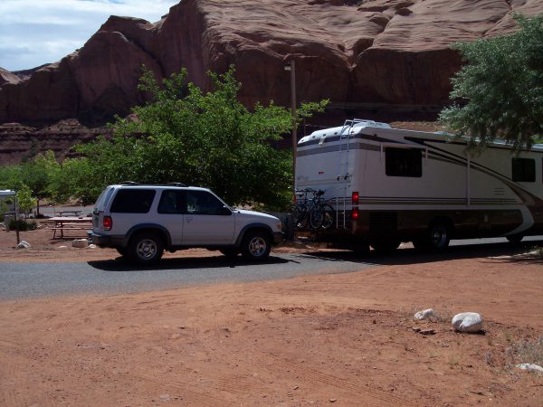 Zeltplatz am Monument Valley