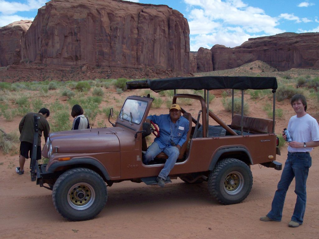 Indian Guide Richie im Monument Valley