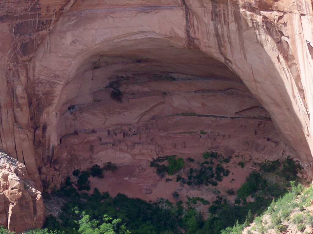 Indianer-Pueblo im Navajo-Reservat