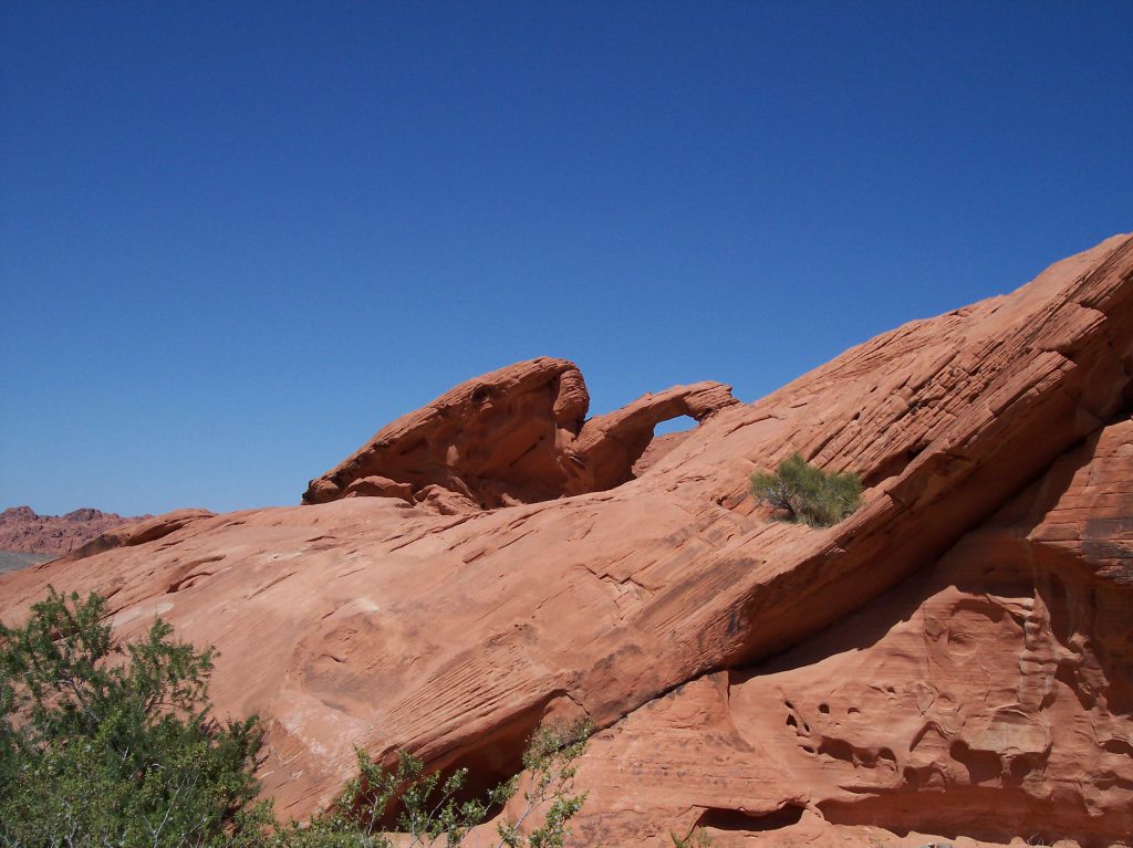 Felsformation, Valley of Fire bei Las Vegas