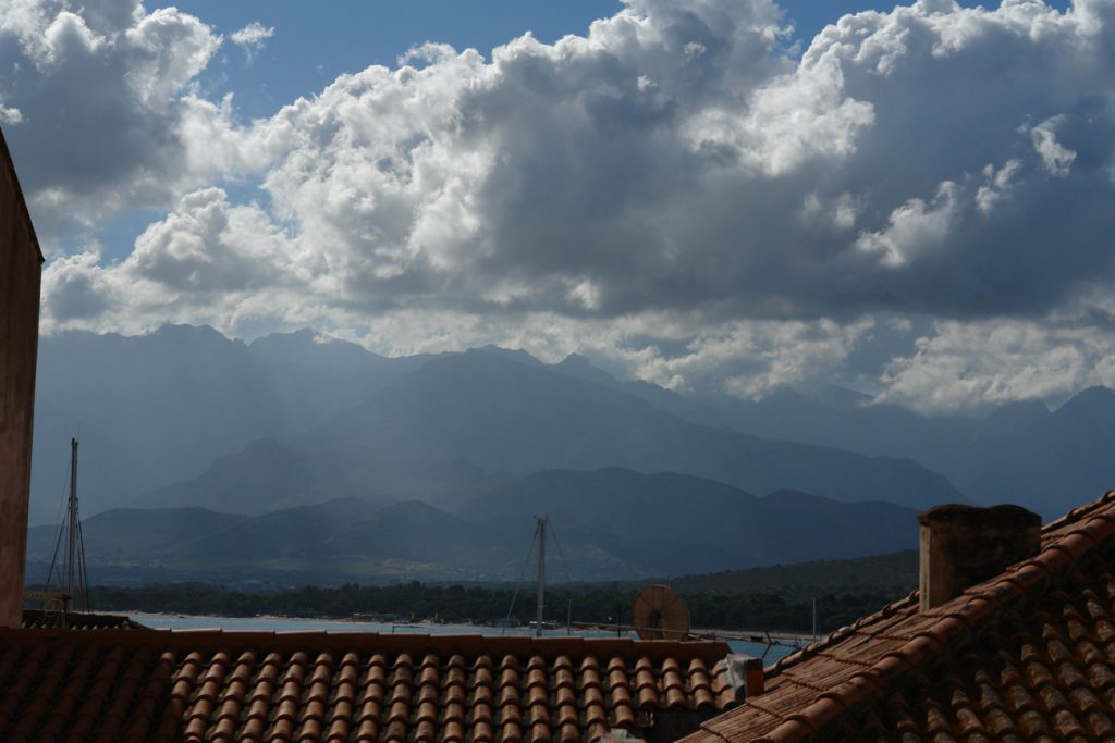 Hotelausblick Calvi