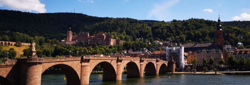 Heidelberger Schloss, Alte Brücke und Heiliggeist-Kirche