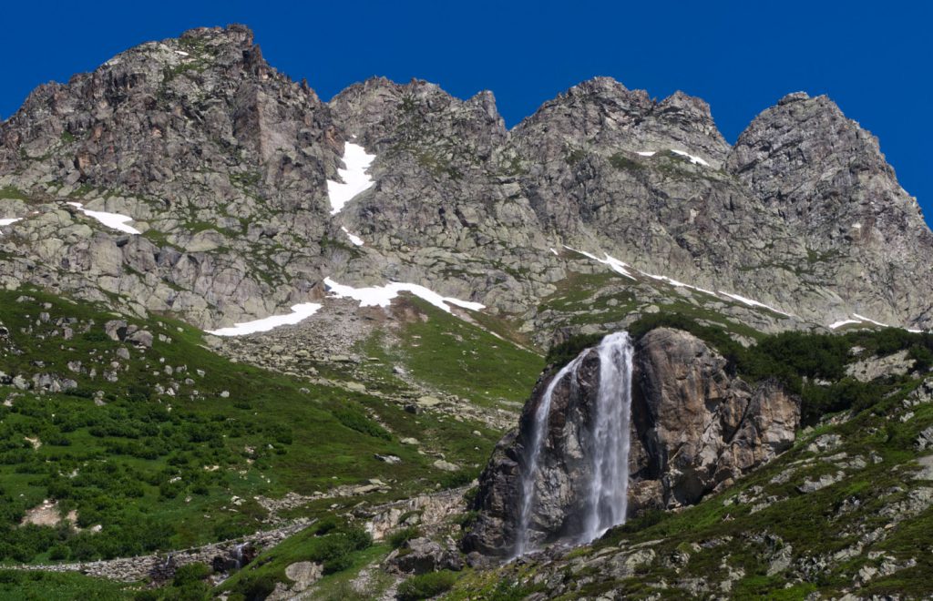 Wyssebachfall von unten