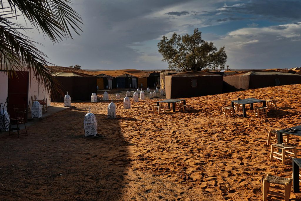 Unser Wüstencamp bei Merzouga