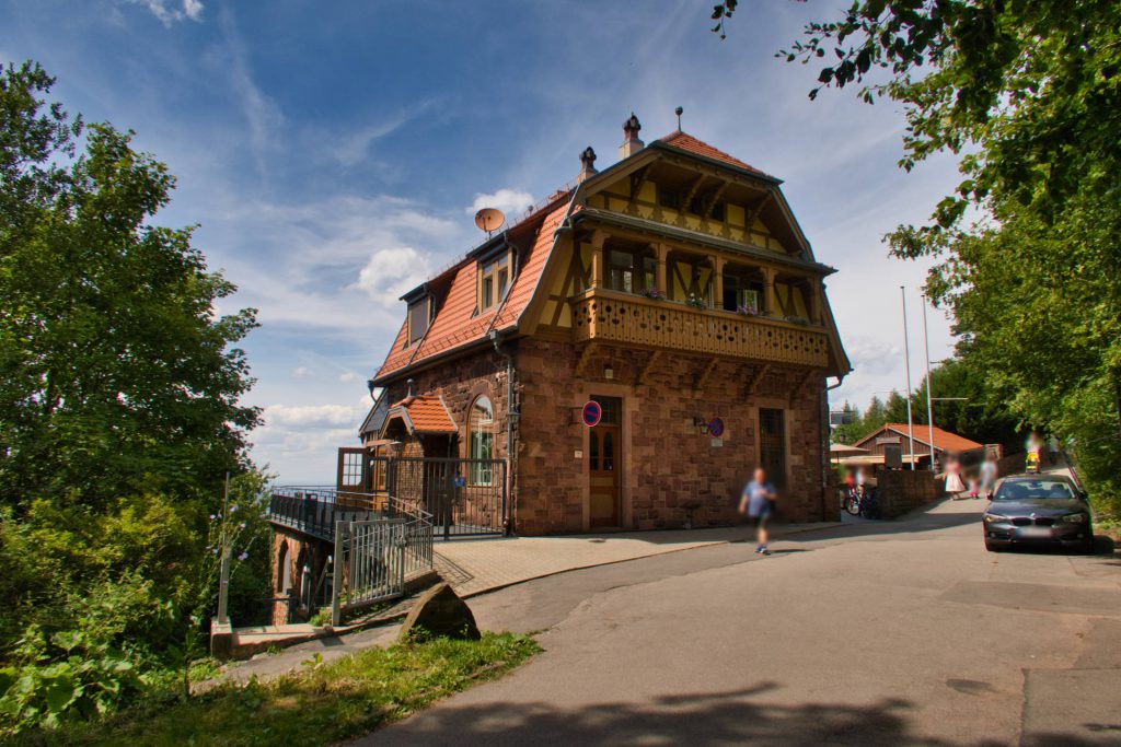 Bergstation auf dem Heidelberger Königstuhl