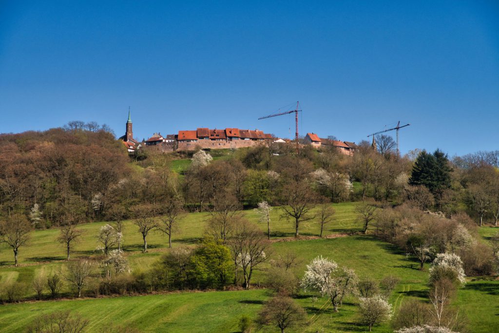 Dilsberg von Westen