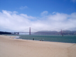 Golden Gate Bridge mit Nebel Golden Gate Bridge mit Nebel