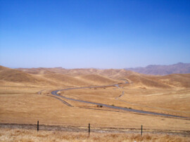 Prärie irgendwo unterwegs Prärie im Westen der USA