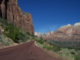 Im oder um den Zion National Park Beim Zion National Park