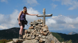 Der noch höhere Gipfel, etwa 30 Minuten später Der noch höhere Gipfel, etwa 30 Minuten später