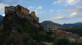 Die Zitadelle nochmal von der anderen Seite aus Zitadelle Corte