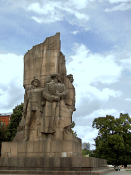 Ein sowjetisches Soldaten(?)denkmal in Charkiw Sowjetisches Denkmal in Charkiw